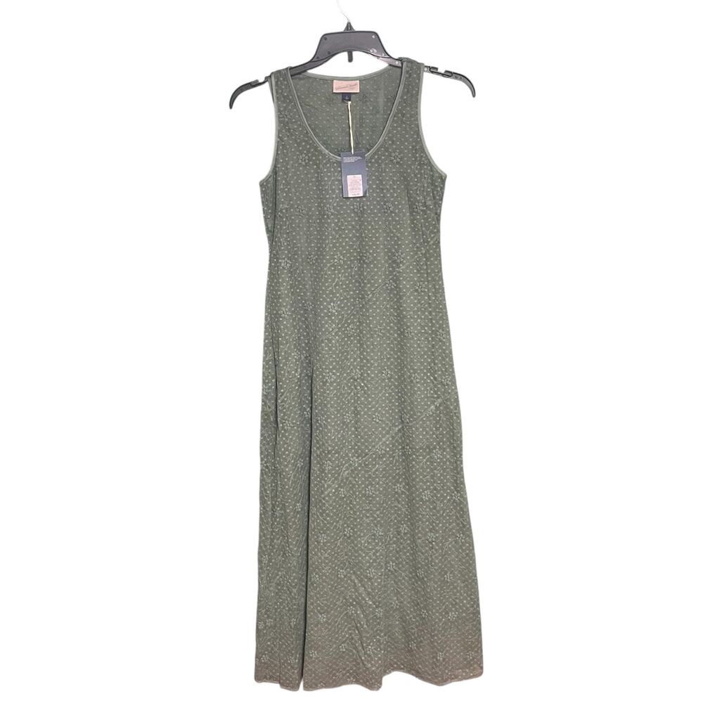 NWT Universal Thread Goods Co Olive Green Sleeveless Maxi Dress Size S